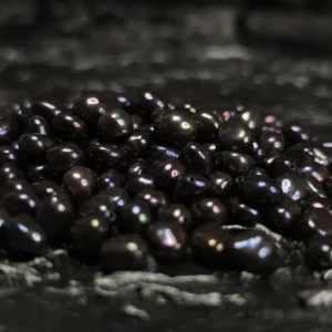 Perła Słodkowodna Ciemnobrązowa 6x4 mm