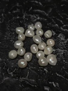 Perła Słodkowodna Biała  9-10x7-8 mm