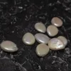 Perła Naturalna Keshi Biała Łezka Plaska 20-25mm