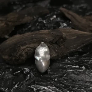 Perła Barokowa Szara  wysokej jakośći  29x14x14mm