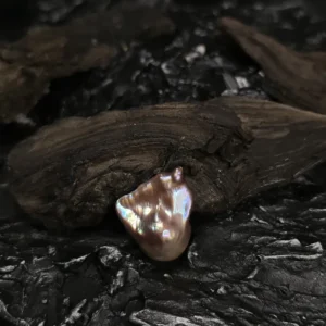 Perła Barokowa Fioletowa  wysokej jakośći  24x19x14mm