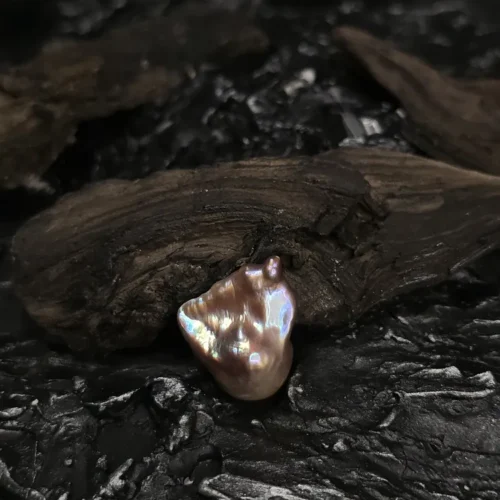 Perła Barokowa Fioletowa  wysokej jakośći  24x19x14mm