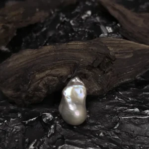 Perła Barokowa Szara  wysokej jakośći  25x15x12mm