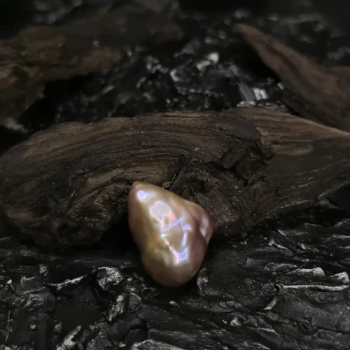 Perła Barokowa Fioletowa wysokej jakośći 24x17x16mm