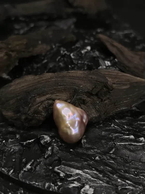 Perła Barokowa Fioletowa wysokej jakośći 24x17x16mm