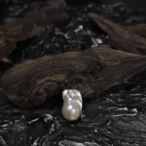 Perła Barokowa Biała wysokej jakośći 19x12x11mm