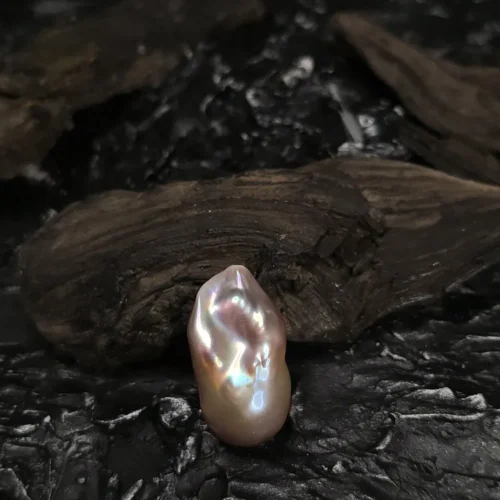 Perła Barokowa Fioletowa wysokej jakośći 25x15x13mm