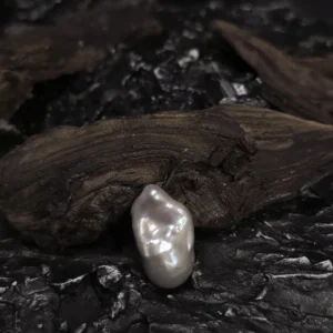 Perła Barokowa Szara  wysokej jakośći 25x15x14mm