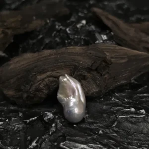 Perła Barokowa Szara  wysokej jakośći 26x15x13mm