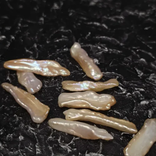 Perła Naturalna Brzoskwiniowa Biwa 20x29 mm