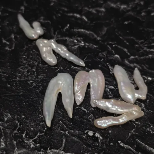 Perła Naturalna Biała Biwa Ząb 20-30 mm