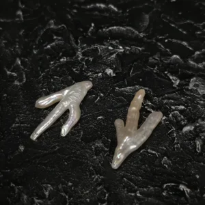 Perła Naturalna Biała Biwa łapka 20-30 mm