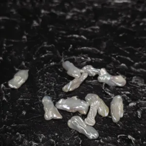 Perła Naturalna Biała Biwa 20-10 mm