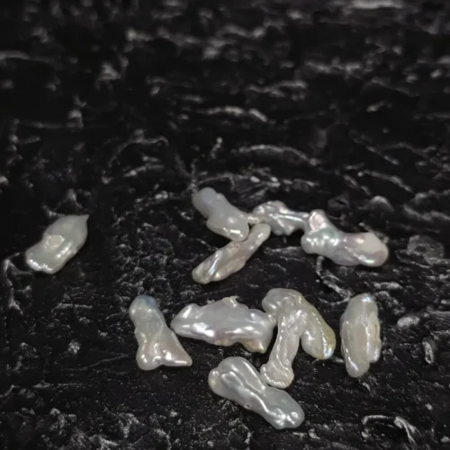 Perła Naturalna Biała Biwa 20-10 mm