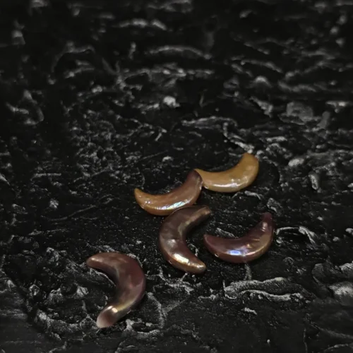 Perła Barokowa Naturalna Półksiężyc 18 mm