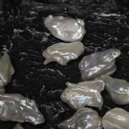 Perła Keshi Biała Królewski Rozmiar 25-30mm