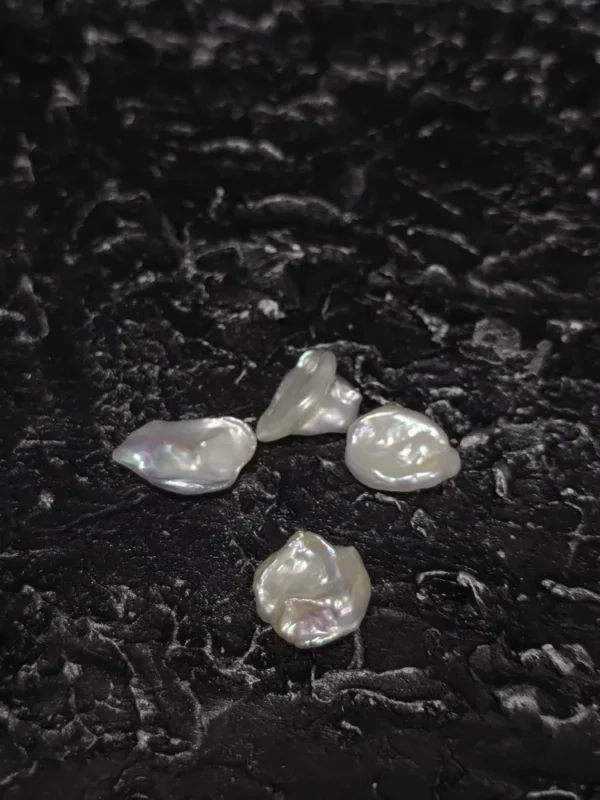 Perła Naturalna Biała Petal 15-20mm