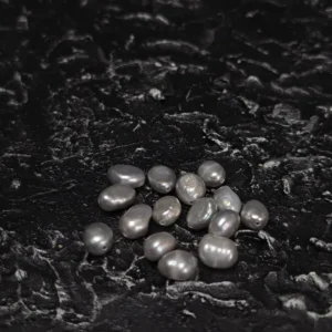 Perła Słodkowodna Szara Niereguluwany 9x6mm