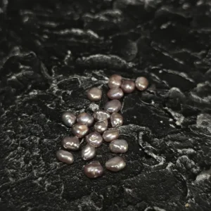 Perła Słodkowodna Ciemnofioletowa 6x3 mm