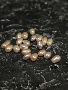 Perła Naturalna Ryż  6x9-10 mm