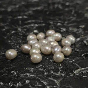 Perła Naturalna Lawendowa Ryż 9-10x7mm