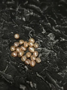 Perła Słodkowodna Brzoskwiniowa 5x4 mm