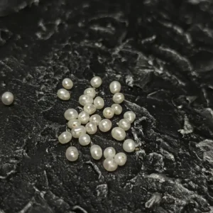 Perła Hodowlana Biała Potato 5x3mm