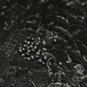 Perła Hodowlana Szara paw Potato 4x3mm