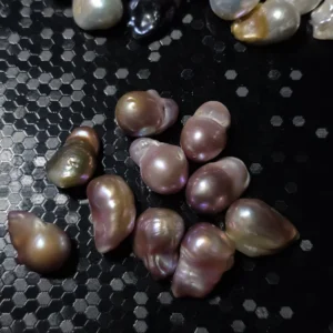 Perła Barokowa Fioletowa 22-25mm