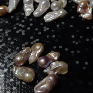 Perła Barokowa Fioletowa 30-40mm