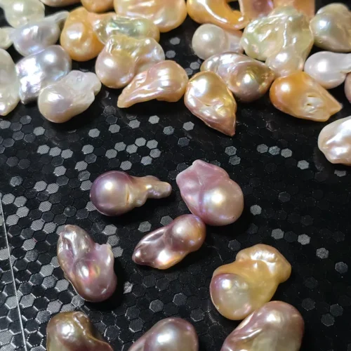 Perła Barokowa Fioletowa 25-29mm