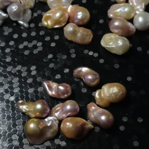 Perła Barokowa Fioletowa 23-25mm